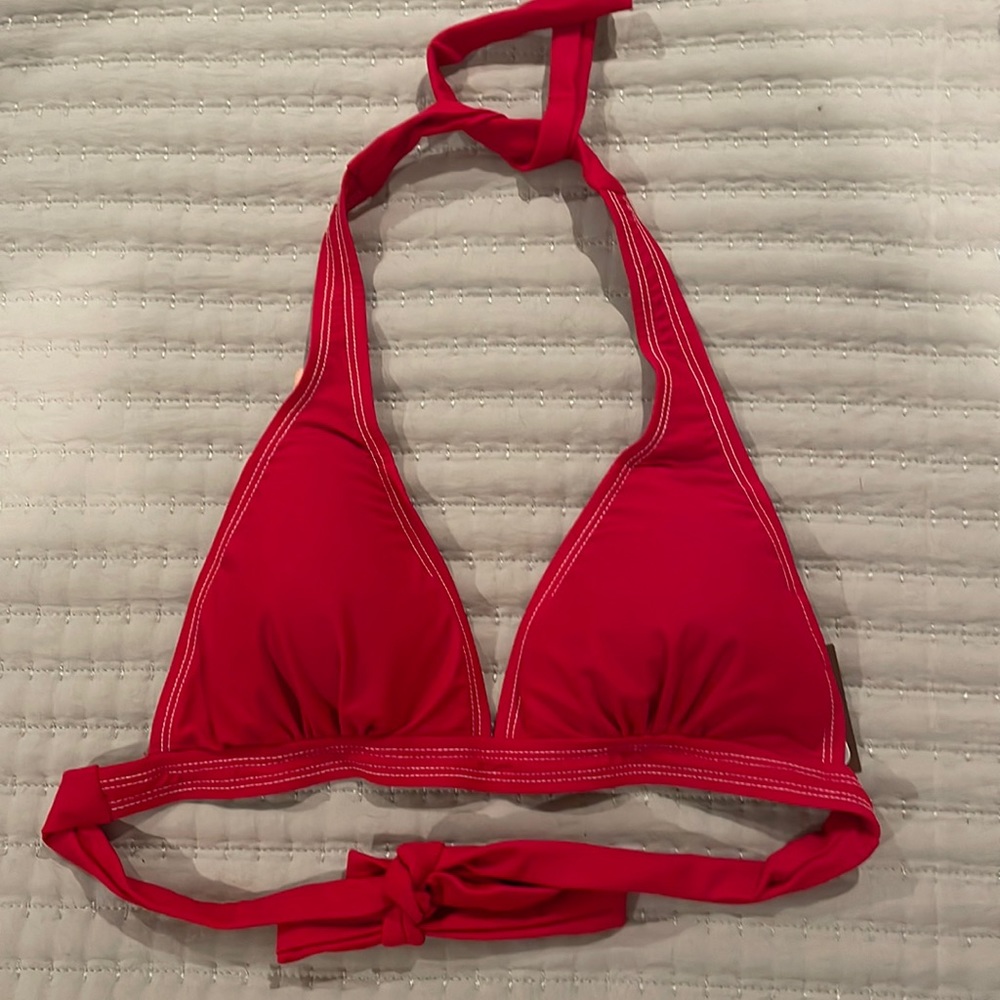 Red Frieda Halter Top